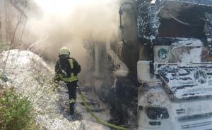 Foto: PVP Mostar / Mostarski vatrogasci na terenu 