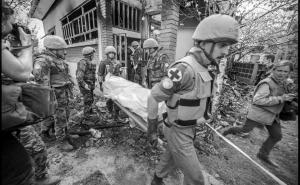 Foto: Giles Penfound / Jezivi prizora nakon pokolja u Ahmićima