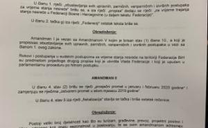 Foto: Radiosarajevo.ba / Vlada FBiH uputila čak 10 amandmana