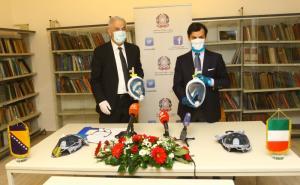 Foto: Dž. K. / Radiosarajevo.ba / Uručene respiratorne maske
