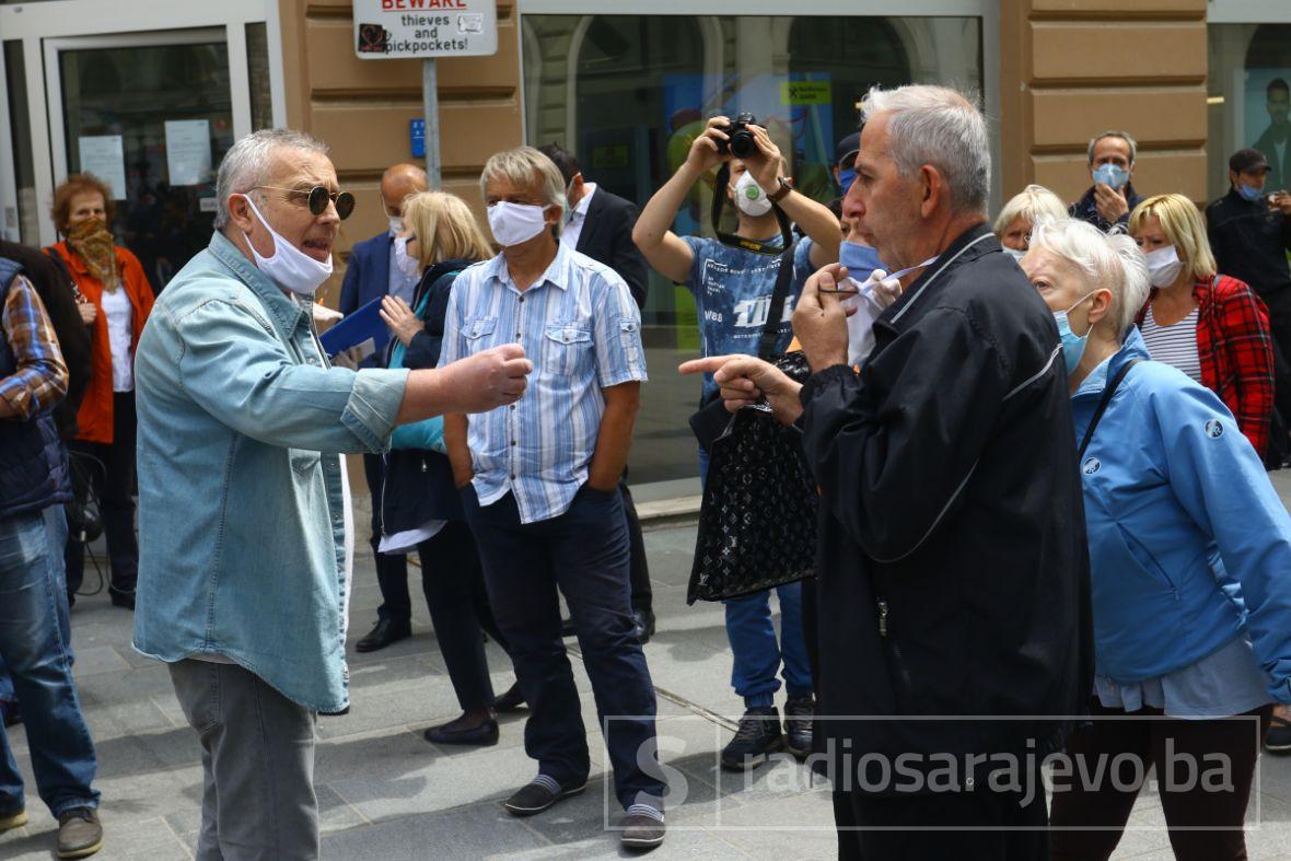 Foto: Dž. K. / Radiosarajevo.ba/Incident u Sarajevu