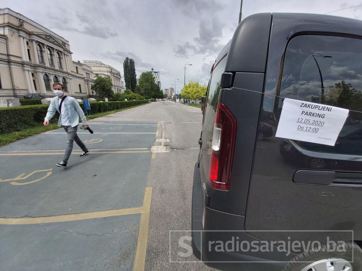 Foto: A. K. /Radiosarajevo.ba/S današnjeg protesta