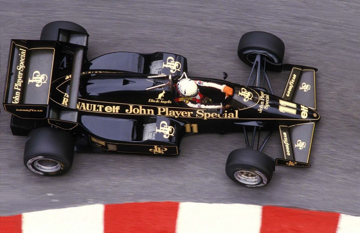 Treće mjesto u ukupnom poretku u bolidu Lotus (1984) - undefined