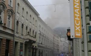 Foto: Radiosarajevo.ba / Požar u centru Sarajeva