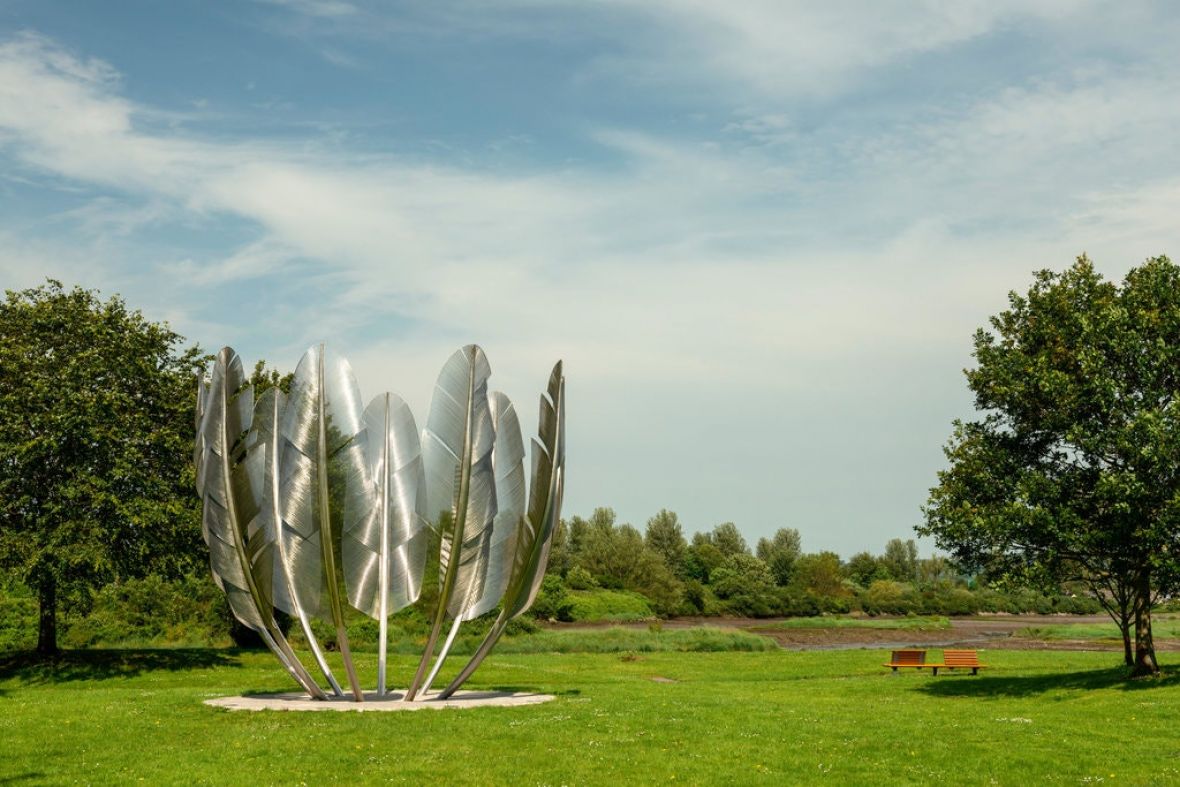 Spomenik u Irskoj sjećanje na pomoć plemena - undefined