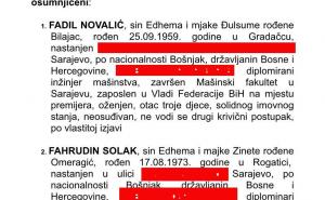 Foto: Oslobođenje / Rješenje Suda BiH