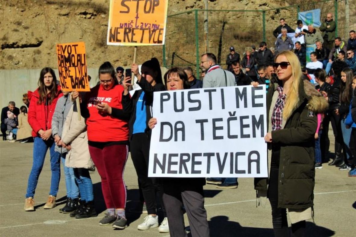 Protesti za Neretvicu - undefined
