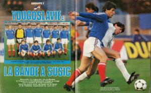 Foto: soccernostalgia / Ovako je najavljena reprezentacija Jugoslavije za Euro 1984