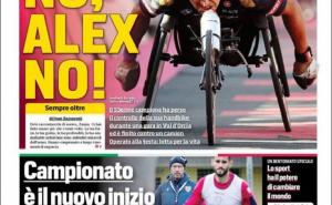 Foto: Printscreen / Zanardi na naslovnicama italijanskih novina 