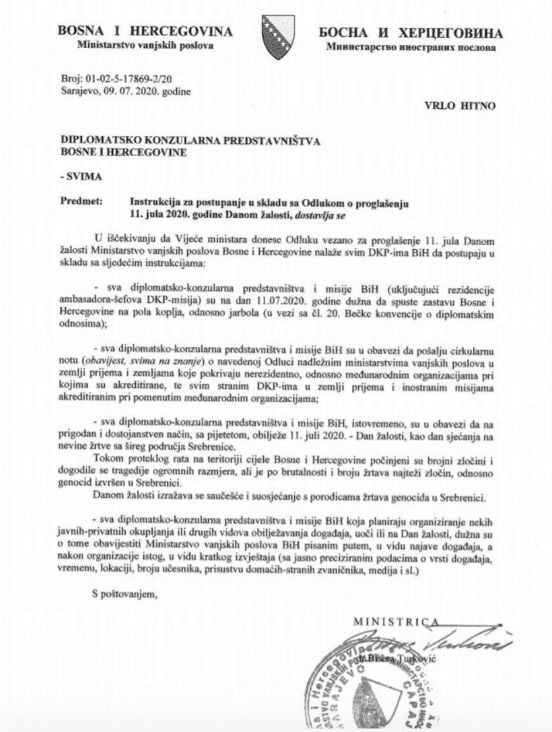 Instrukcija ministrice Turković - undefined