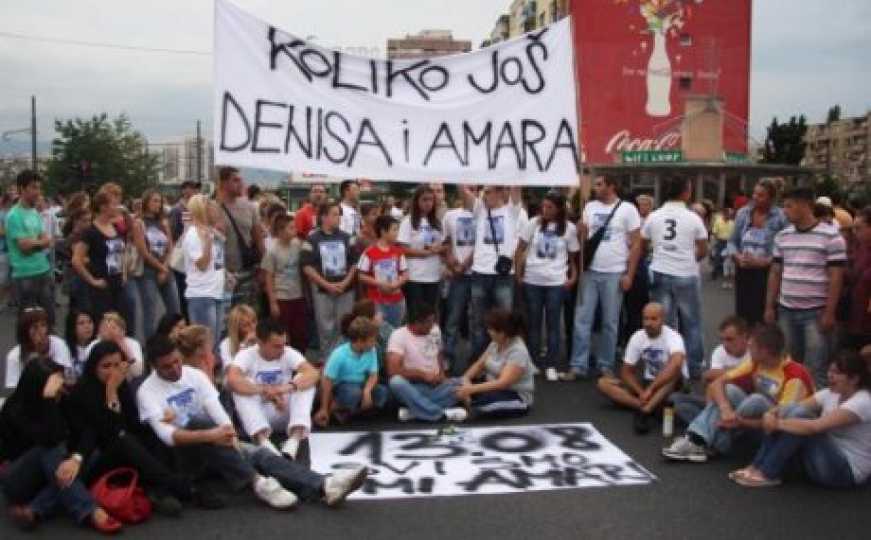 S protesta nakon ubistva Mistrića 