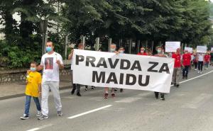 Foto: Organizatori protesta / Mirni protest u znak sjećanja na Maidu Džafić u Gračanici