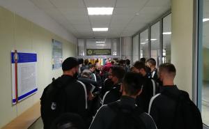 Foto: Radiosarajevo.ba / Nogometaši Sarajeva stigli u Brest