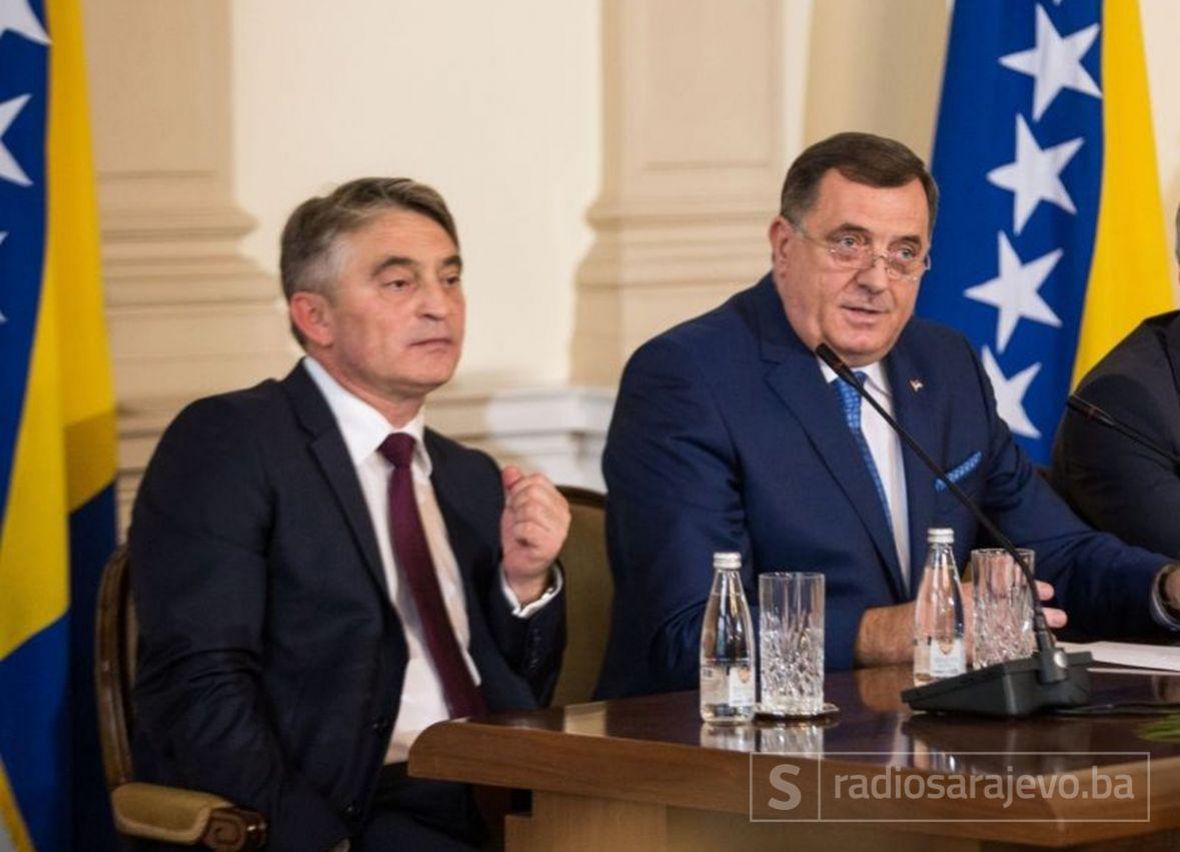 FOTO: Arhiv/Željko Komšić i Milorad Dodik