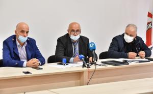 Foto: A. K. /Radiosarajevo.ba / S press konferencije Sindikata komunalne privrede