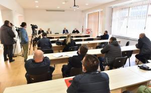 Foto: A. K. /Radiosarajevo.ba / S press konferencije Sindikata komunalne privrede