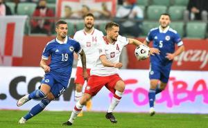 Foto: EPA-EFE / Sa utakmice Poljska - BiH