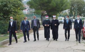 Foto: Mina / Radna posjeta Mostarskom muftijstvu