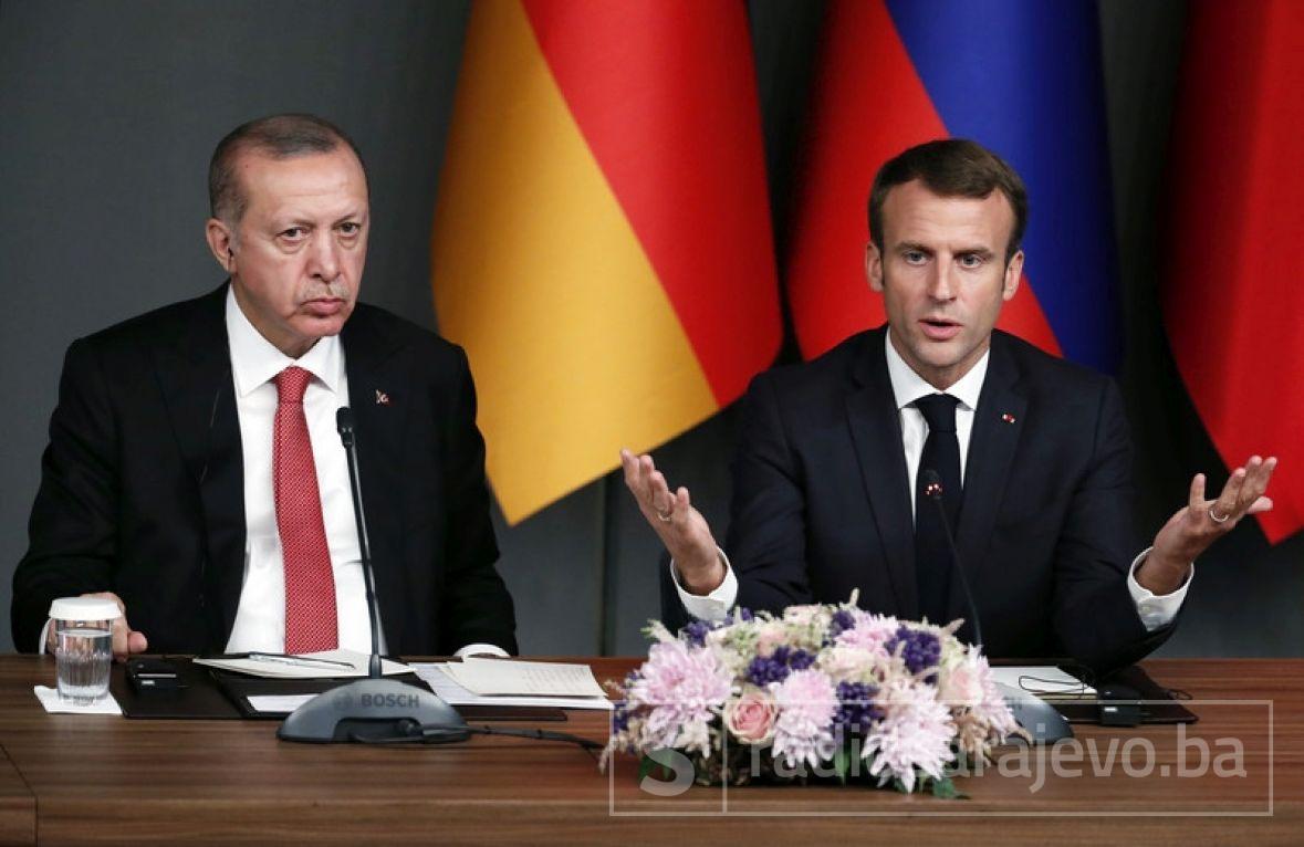 Foto: EPA-EFE/Erdogan i Macron