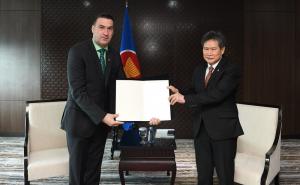 Foto: Ambasada BiH u Indoneziji / Mehmed Halilović predao akreditivno pismo
