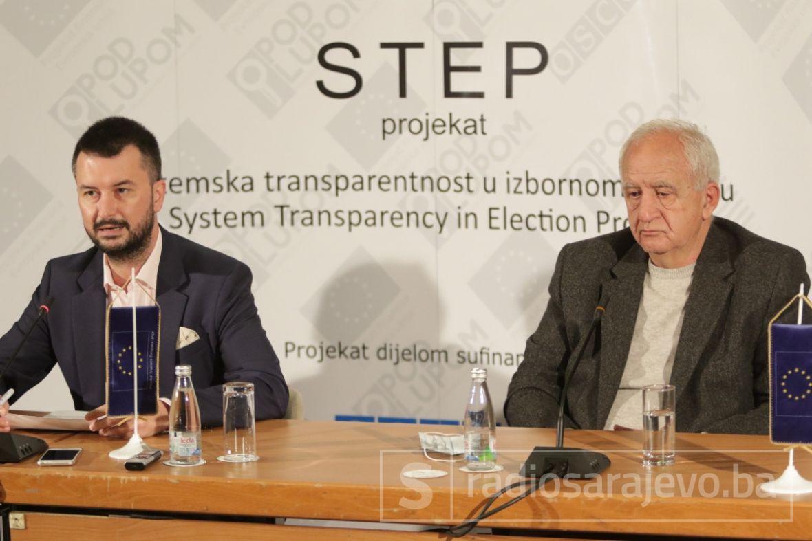 Foto: Dž. K. / Radiosarajevo.ba/Press konferencija koalcije "Pod lupom"
