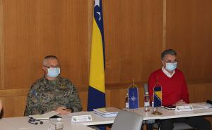 Foto: MO BiH / Radni sastanak predstavnika Ministarstva odbrane i Oružanih snaga BiH sa predstavnicima Glavnog štaba NATO iz Brisela 
