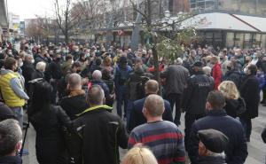 Foto: Dž. K. / Radiosarajevo.ba / Mirni protesti na Ilidži