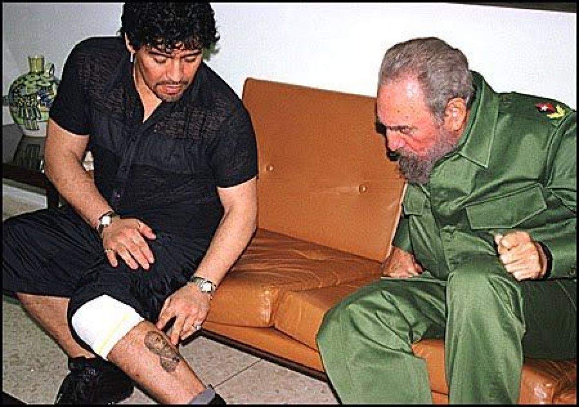 Maradona i Castro - undefined