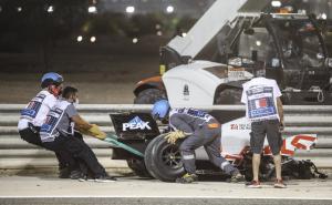 Foto: EPA-EFE / Romain Grosjean nesreća/Bahrein