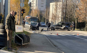 Foto: Čitatelj/Radiosarajevo.ba / Nesreća u sarajevskom naselju Hrasno