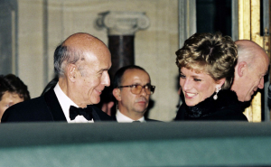 Foto: Pinterest.com  / Valery Giscard d’Estaing i princeza Diana