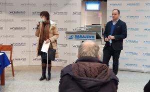 Foto: Radiosarajevo.ba / Sarajevski aerodrom poboljšava uslove za slijepa i slabovidna lica