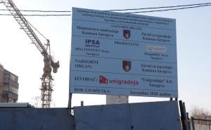 Foto: Dž. K. / Radiosarajevo.ba / Stali radovi kod Hitne pomoći