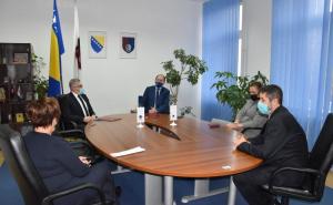 Foto: Press služba KS / Mario Nenadić i Muamer Mahmutović potpisali sporazum