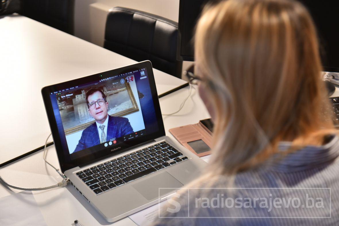 Foto: A. K. / Radiosarajevo.ba/Ambasador Eric Nelson daje ekskluzivni intervju za Radiosarajevo.ba