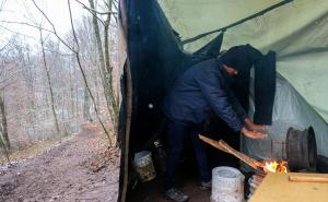 Foto: Anadolija / Kamp u šumi kod Velike Kladuše 