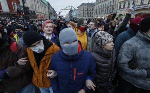 FOTO: EPA / Protesti u Rusiji