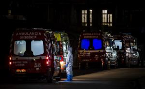 Foto: Anadolija / Prizori pred bolnicom Santa Maria u Lisabonu