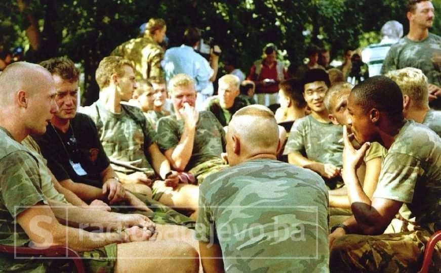 Dutchbat u Potočarima, juli 1995.