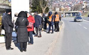 Foto: A. K. /Radiosarajevo.ba / S protesta pred Vladom FBiH