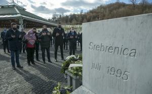 Foto: Anadolija / Potočari: Odali počast žrtvama genocida