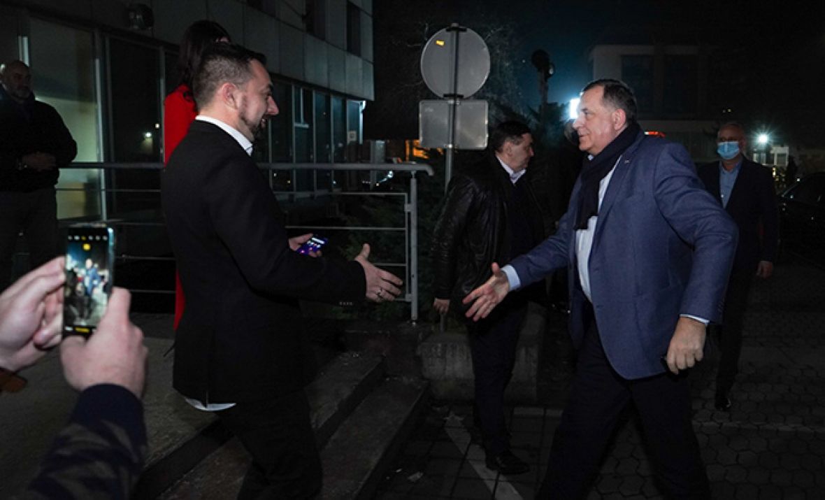 Foto: ATV/Dodik stigao u Doboj