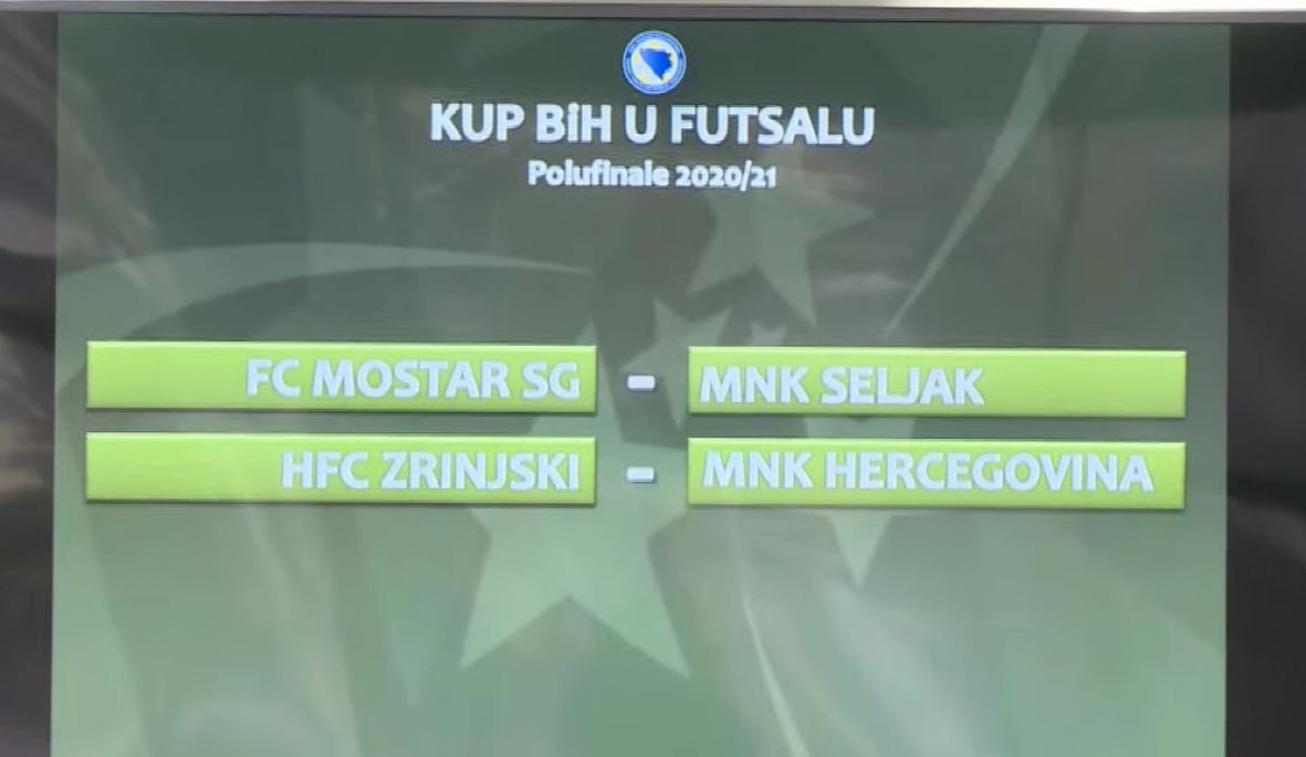 Parovi Kupa BiH u futsalu - undefined