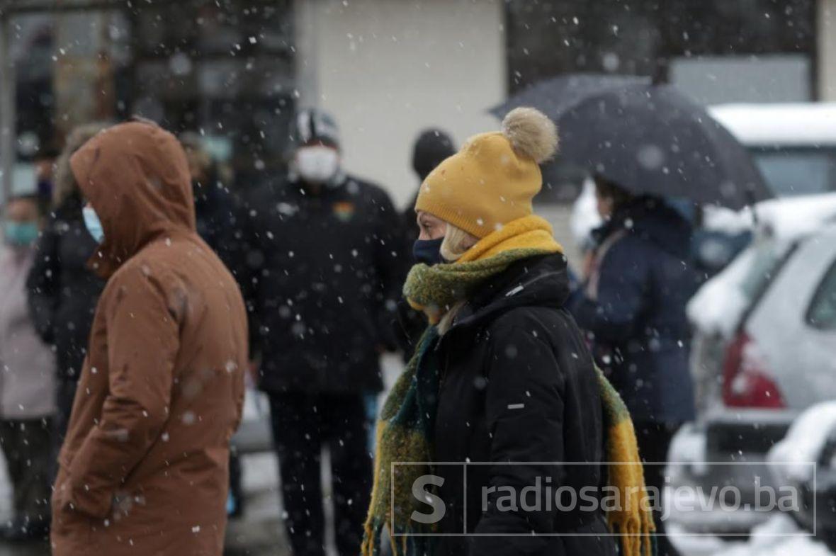 Foto: Dž. K. / Radiosarajevo.ba/Snijeg u Sarajevu
