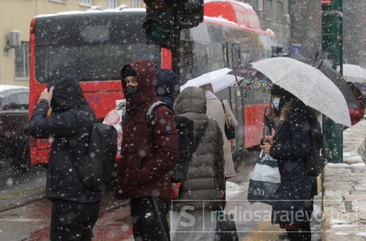 Foto: Dž.K./Radiosarajevo/Bit će hladno i u Sarajevu