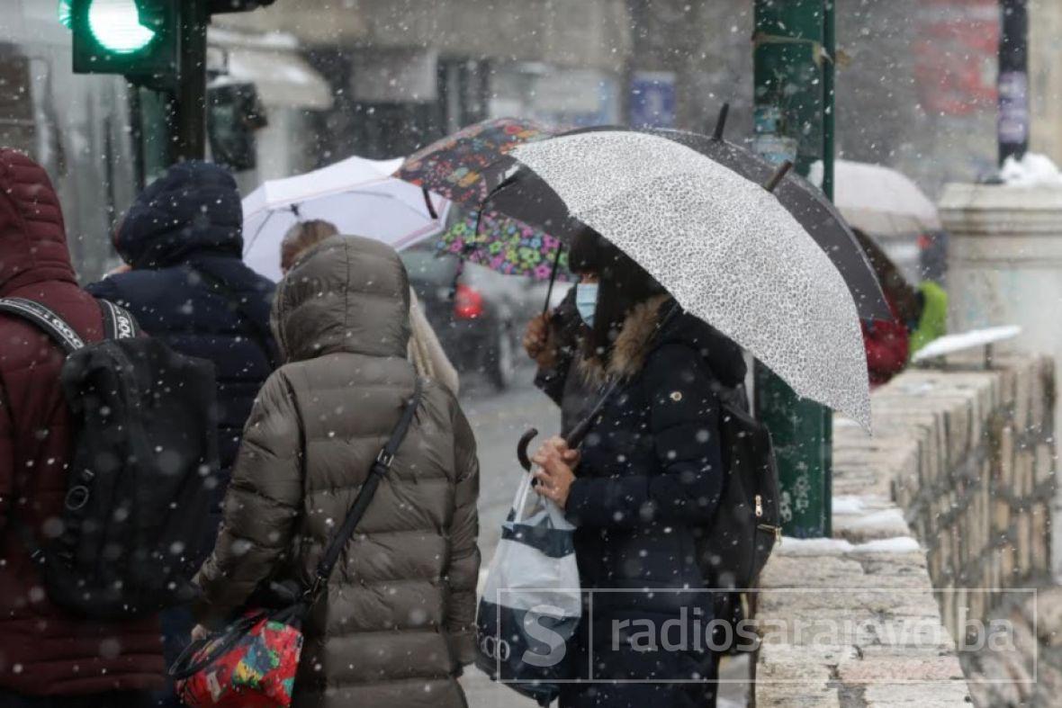 Foto: Dž.K./Radiosarajevo/Snijeg u Saraevu
