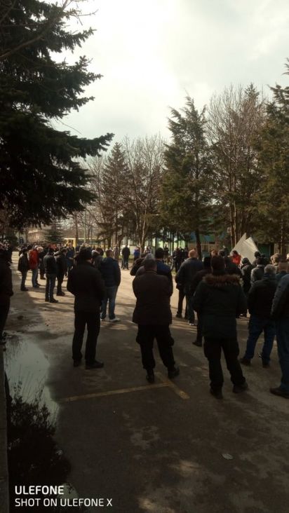 FOTO: Radiosarajevo.ba/Protesti u GRAS-u