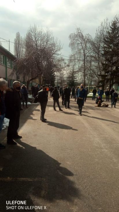 FOTO: Radiosarajevo.ba/Protesti u GRAS-u