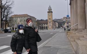 Foto: EPA-EFE / Bergamo tokom pandemije