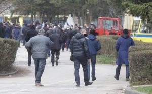 Foto: Dž. K. / Radiosarajevo.ba / Radnici GRAS-a ponovo protestuju